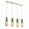 Luminaires Globo Lighting Suspension Globo ANNIKA Or, 4 lumières