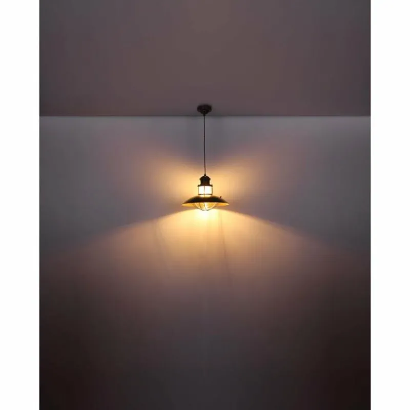 Luminaires Globo Lighting Suspension Globo BADALONA Brun, 1 lumière