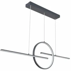 Luminaires Globo Lighting Suspension Globo BARRAL Noir, 1 lumière