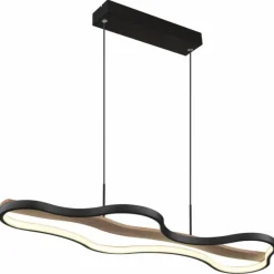 Luminaires Globo Lighting Suspension Globo BEZZY LED Noir, 1 lumière, Télécommandes* Éclairage Led