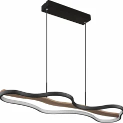 Luminaires Globo Lighting Suspension Globo BEZZY LED Noir, 1 lumière, Télécommandes* Éclairage Led