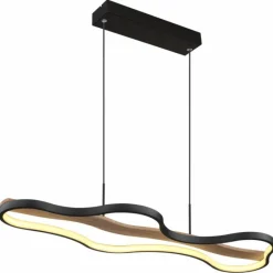 Luminaires Globo Lighting Suspension Globo BEZZY LED Noir, 1 lumière, Télécommandes* Éclairage Led