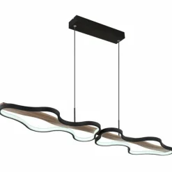 Luminaires Globo Lighting Suspension Globo BEZZY LED Noir, 1 lumière, Télécommandes* Éclairage Led