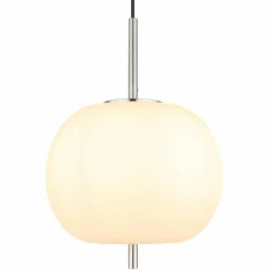 Luminaires Globo Lighting Suspension Globo BLACKY Nickel mat, 1 lumière