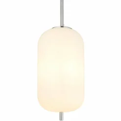 Luminaires Globo Lighting Suspension Globo BLACKY Nickel mat, 1 lumière