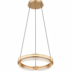 Lampes Dorées-Luminaires Globo Lighting Suspension Globo BLONDIE LED Or, 1 lumière, Télécommandes