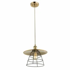 Lampes Vintages & Rétros-Luminaires Globo Lighting Suspension Globo Bronze, 1 lumière