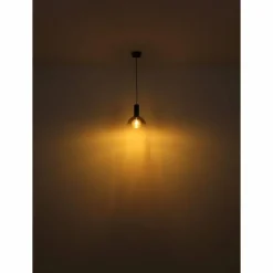 Suspension Verre Fumé-Luminaires Globo Lighting Suspension Globo CLASSIS Noir, 1 lumière