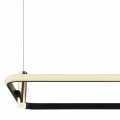 Lampes Dorées-Luminaires Globo Lighting Suspension Globo COCO LED Noir, 1 lumière, Télécommandes