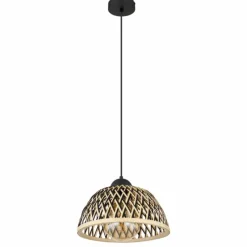 Luminaires Globo Lighting Suspension Globo COLLY Noir, 1 lumière* Suspensions