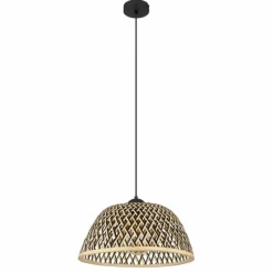 Luminaires Globo Lighting Suspension Globo COLLY Noir, 1 lumière* Suspensions