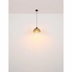 Luminaires Globo Lighting Suspension Globo COLLY Noir, 1 lumière* Suspensions