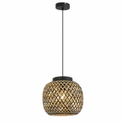 Luminaires Globo Lighting Suspension Globo COLLY Noir, 1 lumière* Suspensions