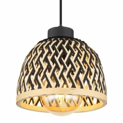 Luminaires Globo Lighting Suspension Globo COLLY Noir, 1 lumière* Suspensions