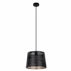 Luminaires Scandinaves-Luminaires Globo Lighting Suspension Globo CONE Noir, 1 lumière