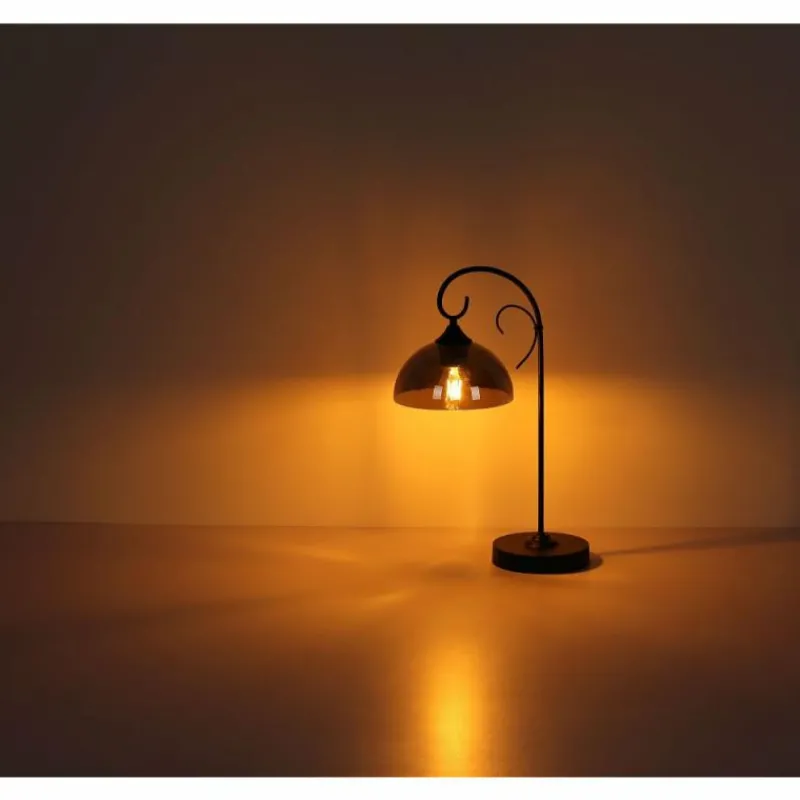 Luminaires Antiques-Luminaires Globo Lighting Suspension Globo COTTAGE Noir, 5 lumières