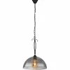Luminaires Antiques-Luminaires Globo Lighting Suspension Globo COTTAGE Noir, 1 lumière