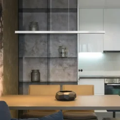 Luminaires Globo Lighting Suspension Globo DENTSY LED Noir, 1 lumière* Éclairage Led