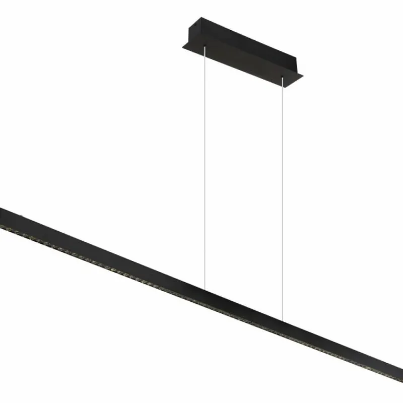 Luminaires Globo Lighting Suspension Globo DENTSY LED Noir, 1 lumière* Éclairage Led