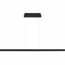 Luminaires Globo Lighting Suspension Globo DENTSY LED Noir, 1 lumière* Éclairage Led