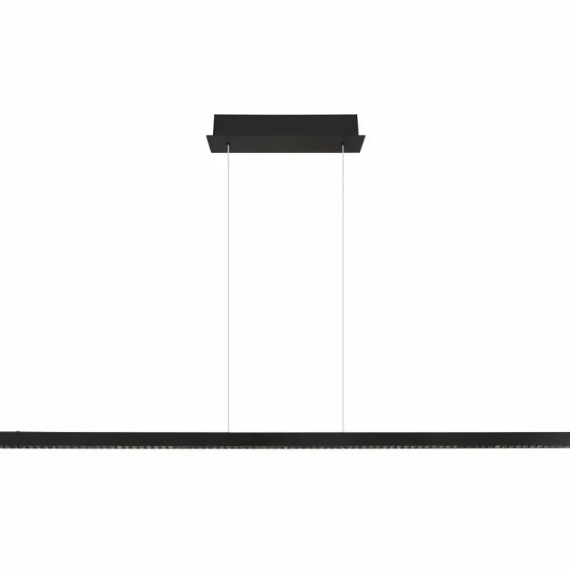 Luminaires Globo Lighting Suspension Globo DENTSY LED Noir, 1 lumière* Éclairage Led