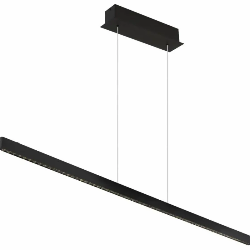 Luminaires Globo Lighting Suspension Globo DENTSY LED Noir, 1 lumière* Éclairage Led