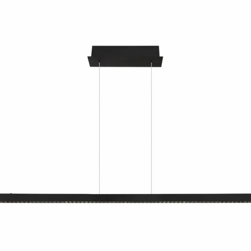 Luminaires Globo Lighting Suspension Globo DENTSY LED Noir, 1 lumière* Éclairage Led