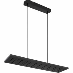 Lampes En Bois-Luminaires Globo Lighting Suspension Globo DOLORES LED Noir, 1 lumière