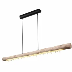 Luminaires Globo Lighting Suspension Globo FELICITAS LED Noir, 1 lumière