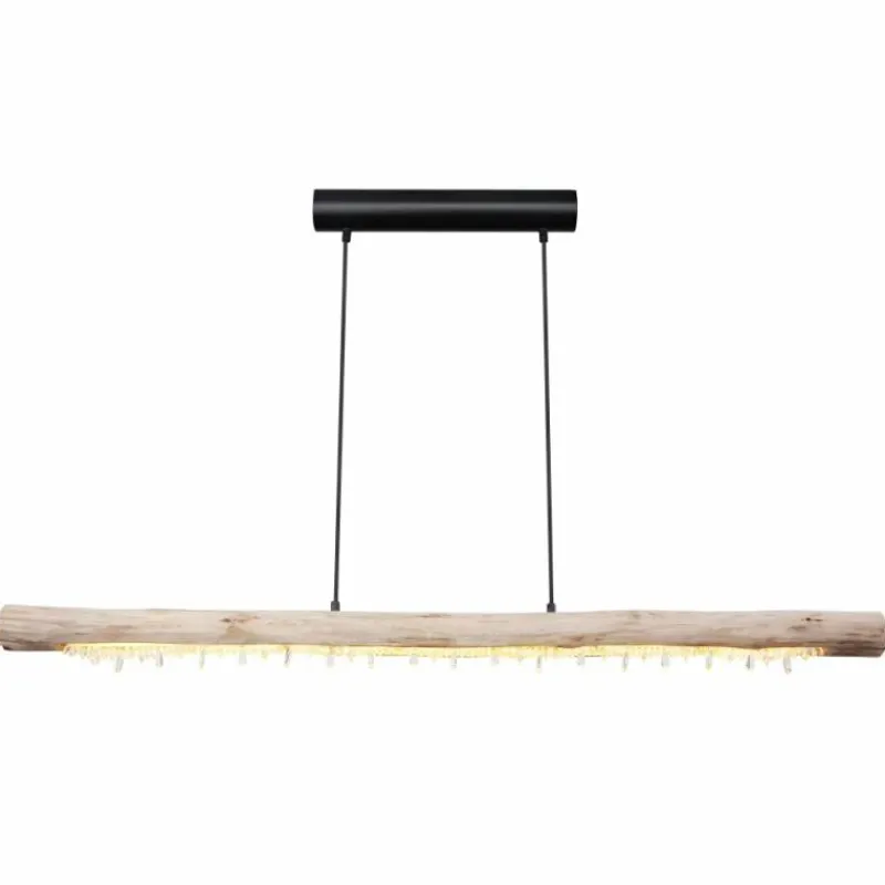 Luminaires Globo Lighting Suspension Globo FELICITAS LED Noir, 1 lumière