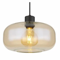 Luminaires Globo Lighting Suspension Globo GIUSEPPE Noir, 1 lumière