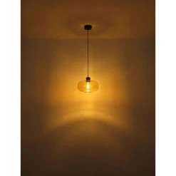 Luminaires Globo Lighting Suspension Globo GIUSEPPE Noir, 1 lumière