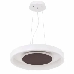 Luminaires Globo Lighting Suspension Globo GOFFI LED Blanc, 1 lumière, Télécommandes* Éclairage Led
