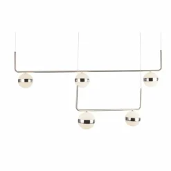 Luminaires Globo Lighting Suspension Globo GROMP Verre, 1 lumière