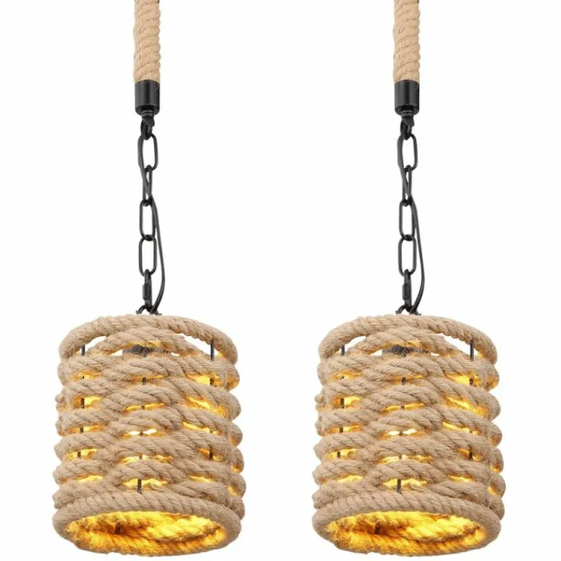 Style Boho-Chic-Luminaires Globo Lighting Suspension Globo HALIA Noir, 4 lumières