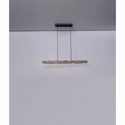 Lampes Vintages & Rétros-Luminaires Globo Lighting Suspension Globo HATT LED Noir, 1 lumière