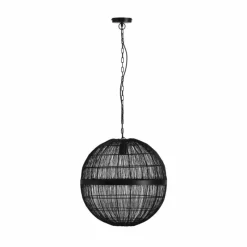 Luminaires Globo Lighting Suspension Globo HERMI Noir, 1 lumière* Suspensions