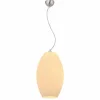 Luminaires Globo Lighting Suspension Globo HING Nickel mat, 1 lumière