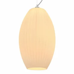 Luminaires Globo Lighting Suspension Globo HING Nickel mat, 1 lumière
