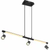 Luminaires Globo Lighting Suspension Globo HL LED Noir, 1 lumière* Éclairage Led