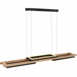 Luminaires Globo Lighting Suspension Globo ILLA LED Noir, 1 lumière* Éclairage Led