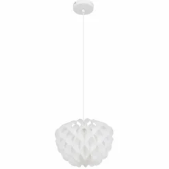 Luminaires Globo Lighting Suspension Globo IRENE Blanc, 1 lumière* Suspensions