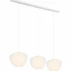 Luminaires Globo Lighting Suspension Globo IRENE Blanc, 3 lumières* Suspensions