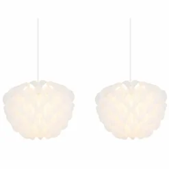 Luminaires Globo Lighting Suspension Globo IRENE Blanc, 3 lumières* Suspensions