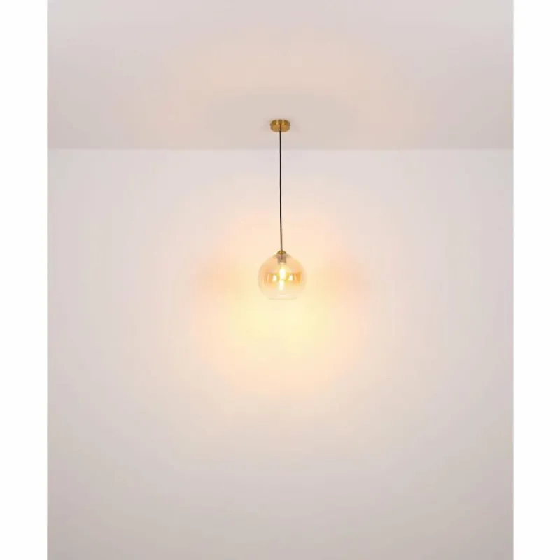 Luminaires Globo Lighting Suspension Globo JAMESSA Laiton, 1 lumière