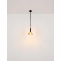 Luminaires Globo Lighting Suspension Globo JEDD Noir, 1 lumière* Suspensions