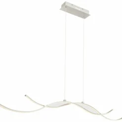 Luminaires Globo Lighting Suspension Globo Jorne LED Nickel mat, 1 lumière* Éclairage Led