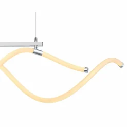 Luminaires Globo Lighting Suspension Globo KAIA LED Chrome, 1 lumière* Éclairage Led