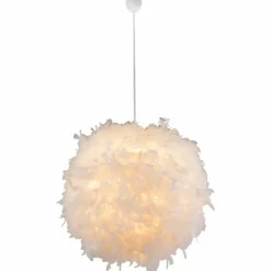 Lampes À Boules-Luminaires Globo Lighting Suspension Globo Katunga Blanc, 1 lumière