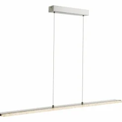 Luminaires Globo Lighting Suspension Globo KLAUS LED Nickel mat, 1 lumière* Suspensions